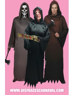 TUNICA con CAPUCHA NG/GRIS/MARRON ADULTO