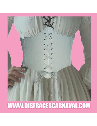 CORPIÑO / CORSET ALTURA 23cm BLANCO