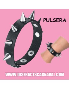 PULSERA PUNK 1,5cm ancho