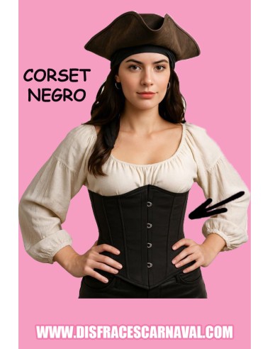 CORPIÑO / CORSET BAJO PECHO ALTURA 23cm
