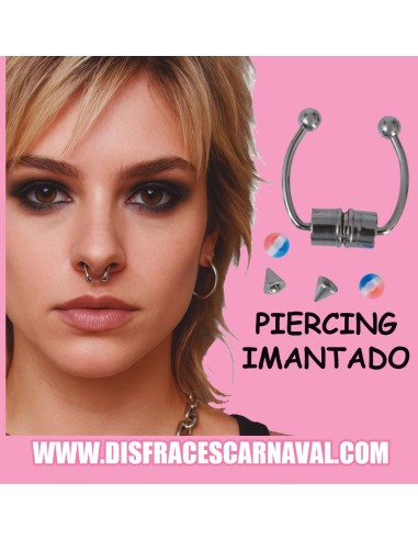 PIERCING FALSO IMANTADO