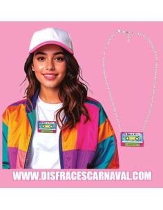 COLLAR CINTA DE CASETTE Años90s