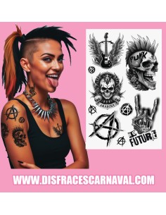 Tatuajes corporales Punks