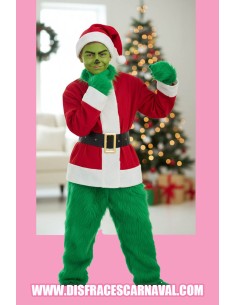 Pantalón + Guantes+ Cuello EL GRINCH Infantil