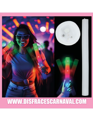BASTON LED MULTICOLOR 48cm