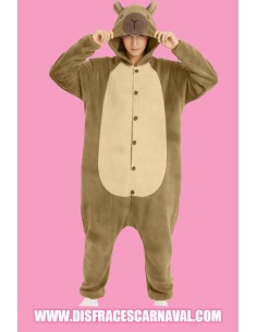 CAPIBARA PIJAMERO ADULTO