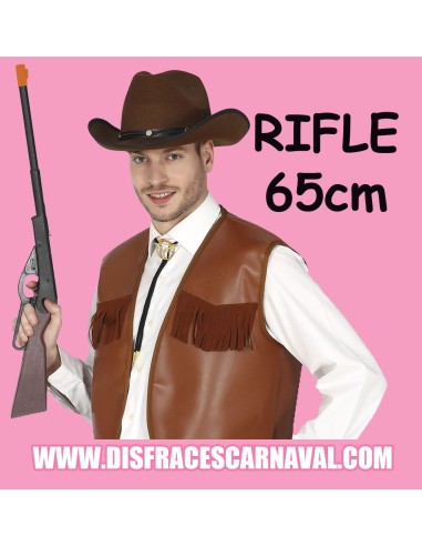 RIFLE VAQUERO PLAST IMIT MADERA 65cm NG-MRR