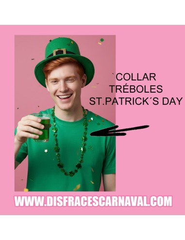 Collar tréboles San Patricio