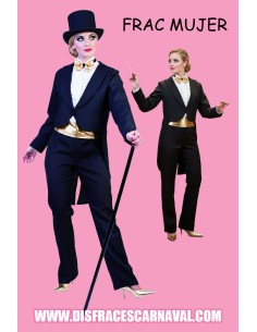 Frac Mujer Cabaret, Directora de Orquesta,...