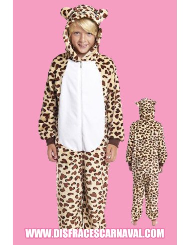 LEOPARDO TONOS MARRONES INFANTIL