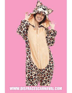 LEOPARDO PIJAMERO UNISEX ADULTO