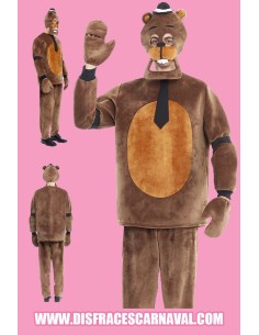 OSO DACHA MARRON CON MASCARA