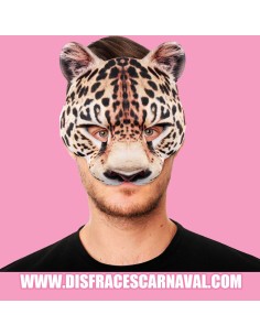 MASCARA LEOPARDO SERIEGRAFIADA