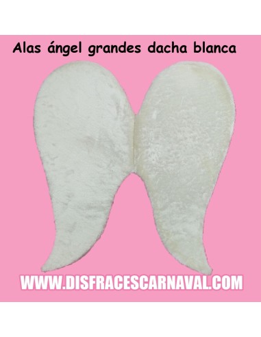 ALAS ANGEL DACHA BLANCAS "G" 62cm x 61cm