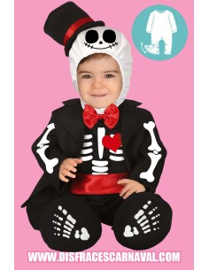 MR.ESQUELETO BEBE PESADILLA 12-18m