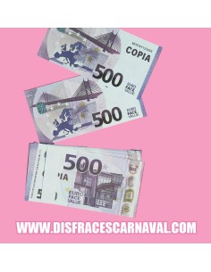 PACK 60 BILLETES SIMILARES A 500€