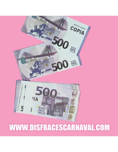 PACK 60 BILLETES SIMILARES A 500€