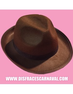 BORSALINO FIELTRO MARRON AD