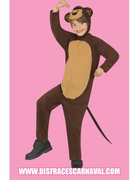 MONO PIJAMERO MARRON INFANTIL