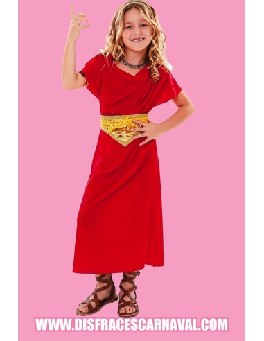 ROMANA VESTIDO ROJO CORTESANA