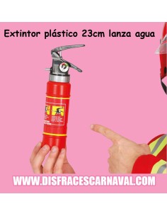 Extintor de agua pequeño 23cm