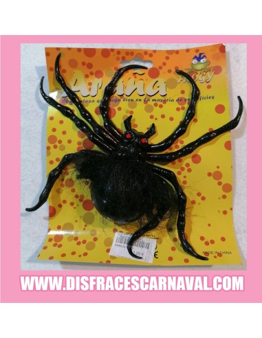 Araña grande con ventosa