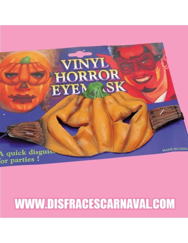 ANTIFAZ GOMA CALABAZA / HUESOS ESQUELETO