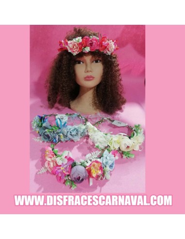 CORONA DE FLORES