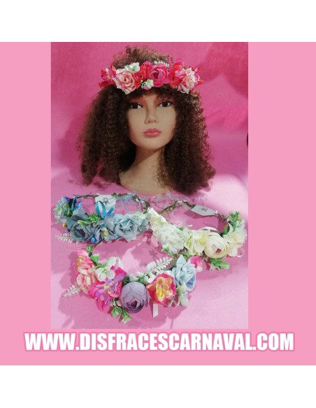 CORONA DE FLORES