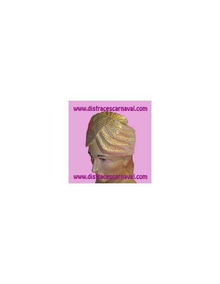 TURBANTE INDU ribete oro