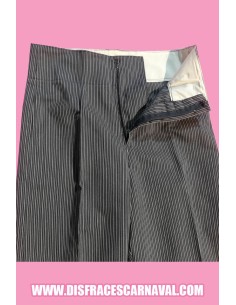 PANTALÓN CAMPERO RAYADO FORRADO T.8 2