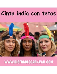 CINTA INDIA TETAS GOMA