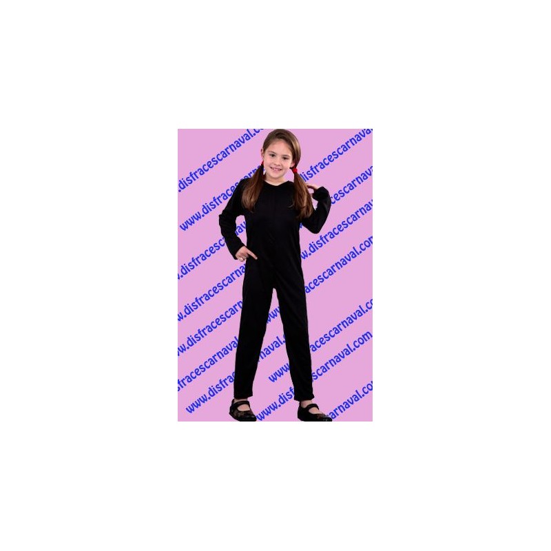 Enterizo Negro Infantil Eco
