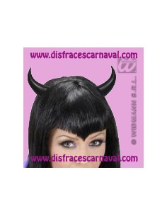 Diadema cuernos negros 2