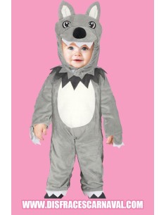 BEBE LOBO GRIS 18-24m 2