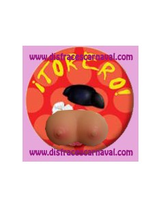 Chapa torero con tetas en relieve