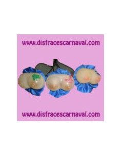 Mini Chupete tetas fluor