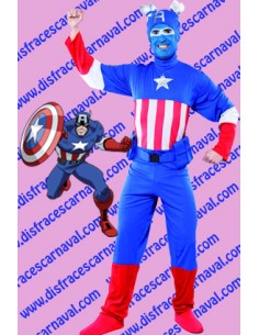Disfraz de Capitan America Cómic 2