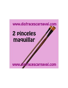 Set 2 pinceles de maquillar