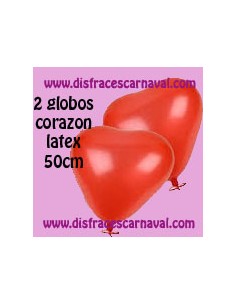 2 Globos Corazon 50cm  (H0) 2
