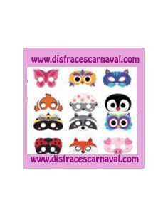 Bolsa 12 antifaces animales 2
