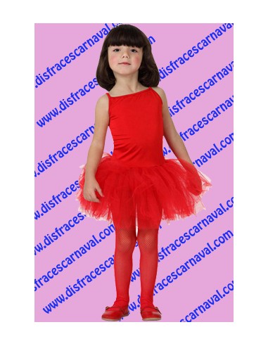Malla con tutu Rojo