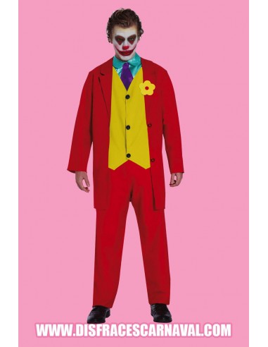 MR.SMILE ROJO VILLANO ADULTO