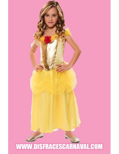 PRINCESA AMARILLA Y ORO BELLA