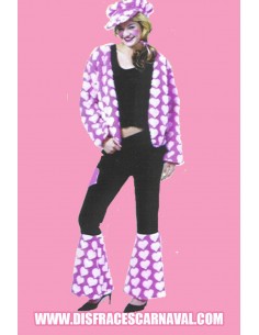 Hippie Chaqueta corazones
