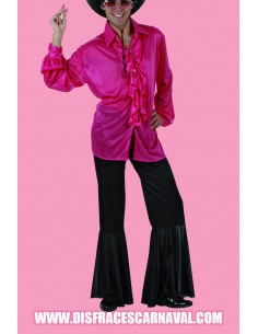Disco Man Camisa Fuxia