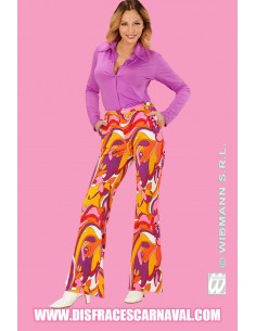 PANTALON MUJER 80´S ESTAMPADO 2