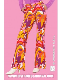 PANTALON MUJER 80´S ESTAMPADO