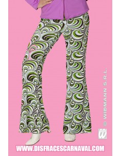 Pantalon mujer 70-80s Estampado