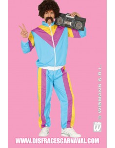 Chandal 80s Azul Adulto